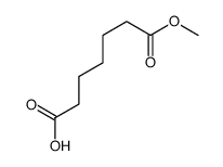 7-methoxy-7-oxoheptanoic acid Structure