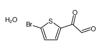 5-溴-2-噻吩乙二水合物结构式