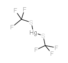 bis(trifluoromethylthio)mercury结构式