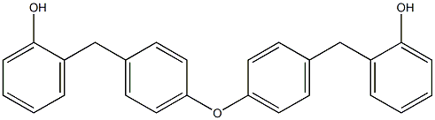 Bis[α-(2-hydroxyphenyl)-p-tolyl] ether结构式