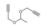 Acetaldehyde di-2-propynyl acetal Structure