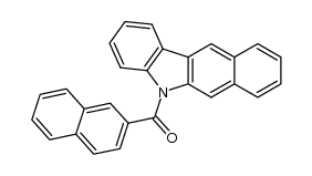 5-(2-Naphthoyl)-5H-benzo[b]carbazole Structure