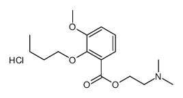 2-(2-butoxy-3-methoxybenzoyl)oxyethyl-dimethylazanium,chloride结构式