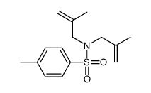 4-methyl-N,N-bis(2-methylprop-2-enyl)benzenesulfonamide结构式