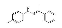 1-(1-phenylethylidene)-2-(p-tolyl)hydrazine结构式