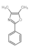 4,5-dimethyl-2-phenyl-1,3-oxazole Structure