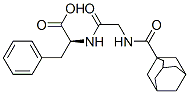 N-[N-(1-Adamantylcarbonyl)glycyl]-3-phenyl-L-alanine结构式