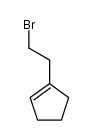 1-cyclopentenylethylbromide结构式