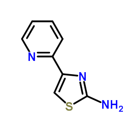 4-(2-Pyridinyl)-1,3-thiazol-2-amine Structure