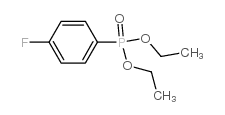 (4-氟苯基)-磷酸二乙酯结构式