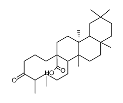 3-Oxofriedelan-25-oic acid结构式