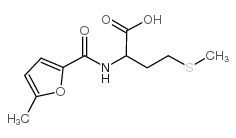 2-[(5-甲基呋喃-2-羰基)-氨基]-4-甲基磺酰基丁酸结构式
