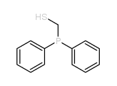 (Diphenylphosphino)methanethiol Structure