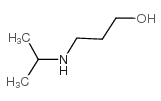 3-(异丙氨基)丙醇结构式