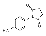 1-(4-aminophenyl)pyrrolidine-2,5-dione Structure