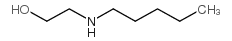 2-(正戊基氨基)乙醇结构式