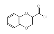 2,3-二氢-1,4-苯并二恶烷-2-羰酰氯结构式