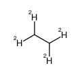 乙烷-1,1,2,2-d4结构式