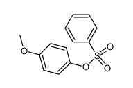4-methoxyphenyl benzenesulfonate Structure