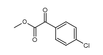 2-(4-氯苯基)-2-氧代乙酸甲酯结构式