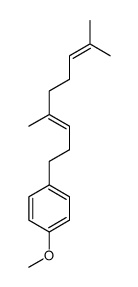 1-(4,8-dimethylnona-3,7-dienyl)-4-methoxybenzene结构式