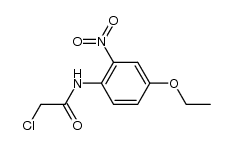 2-chloro-N-(4-ethoxy-2-nitrophenyl)acetamide Structure