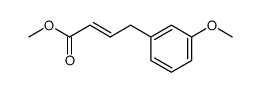 methyl 4-(3-methoxyphenyl)-2-butenoate Structure