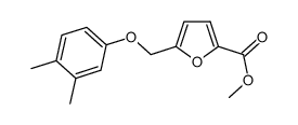methyl 5-((3,4-dimethylphenoxy)methyl)furan-2-carboxylate Structure