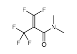 3,3-difluoro-N,N-dimethyl-2-(trifluoromethyl)prop-2-enamide结构式