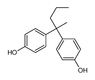 4-[2-(4-hydroxyphenyl)pentan-2-yl]phenol Structure