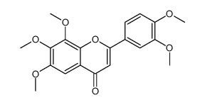 5-Demethoxynobiletin Structure