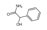 (+/-)-扁桃酰胺结构式
