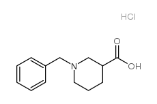 1-苄基哌啶-3-羧酸盐酸盐结构式