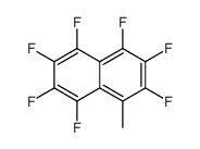 1,2,3,4,5,6,7-heptafluoro-8-methylnaphthalene Structure