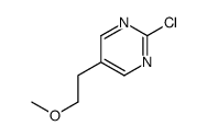 2-chloro-5-(2-methoxyethyl)pyrimidine Structure