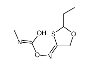[(Z)-(2-ethyl-1,3-oxathiolan-4-ylidene)amino] N-methylcarbamate Structure