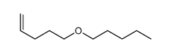 4-Pentenyl pentyl ether Structure