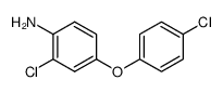 2-chloro-4-(4-chlorophenoxy)aniline Structure