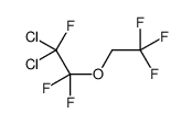 1,1-dichloro-1,2,2-trifluoro-2-(2,2,2-trifluoroethoxy)ethane结构式