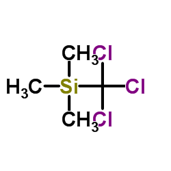 trichloromethyltrimethylsilane Structure