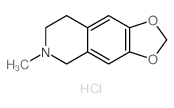 Hydrohydrastinine, hydrochloride Structure