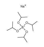 NaB(O-iPr)4 Structure