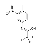 2,2,2-trifluoro-N-(4-methyl-3-nitrophenyl)acetamide Structure