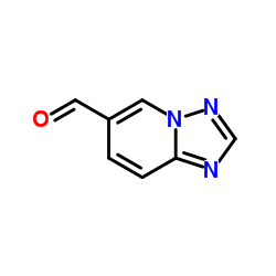 [1,2,4]三氮唑[1,5-A]吡啶-6-甲醛结构式