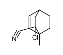 5-chloro-4-methylbicyclo[2.2.2]oct-2-ene-5-carbonitrile结构式