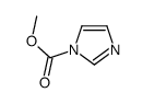 1H-Imidazole-1-carboxylic acid, methyl ester (9CI) Structure