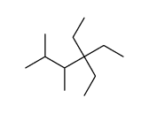 4,4-diethyl-2,3-dimethylhexane结构式