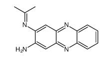3-(propan-2-ylideneamino)phenazin-2-amine Structure