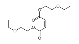 bis(2-ethoxyethyl) maleate结构式