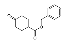 4-氧代环己烷羧酸苯甲酯结构式